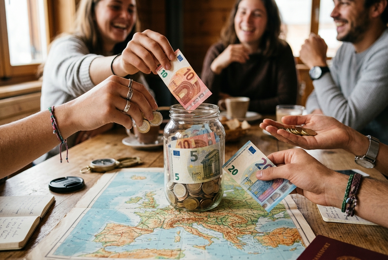 Cómo organizar el bote común del viaje para evitar peleas por dinero